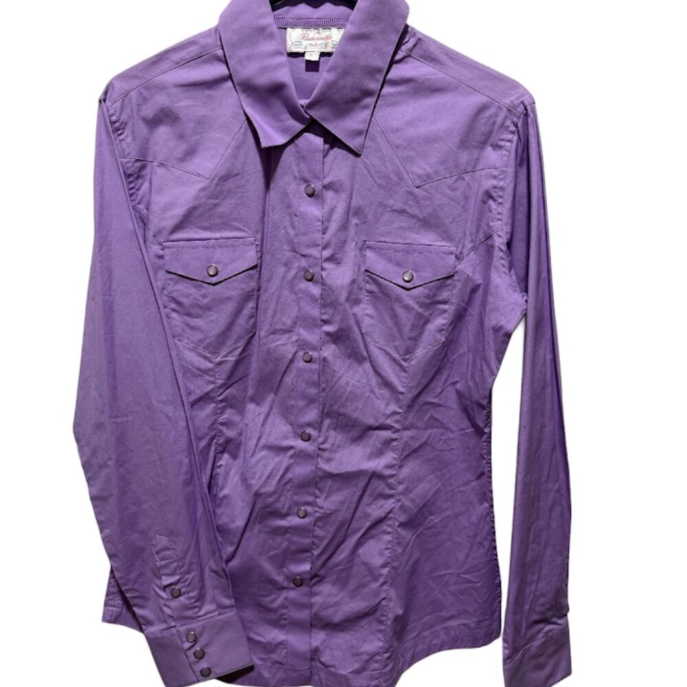 Panhandle Ladies' Solid Poplin Performance Shirt - image 1